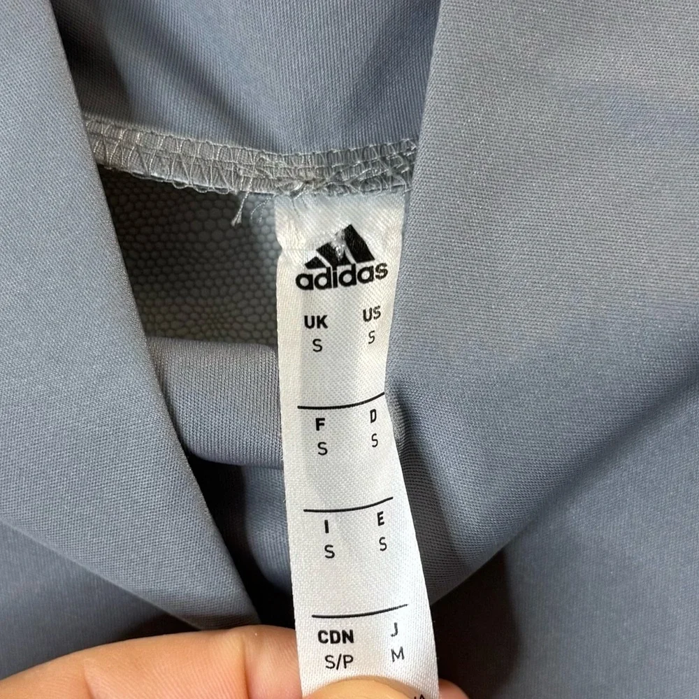 Adidas Men's Gray Pull Over Lightweight Climastorm Jacket Size Small